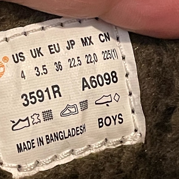 Timberland Chillberg Waterproof Mid Insulated Boots - Youths Size 4 Snow Winter - Picture 5 of 12